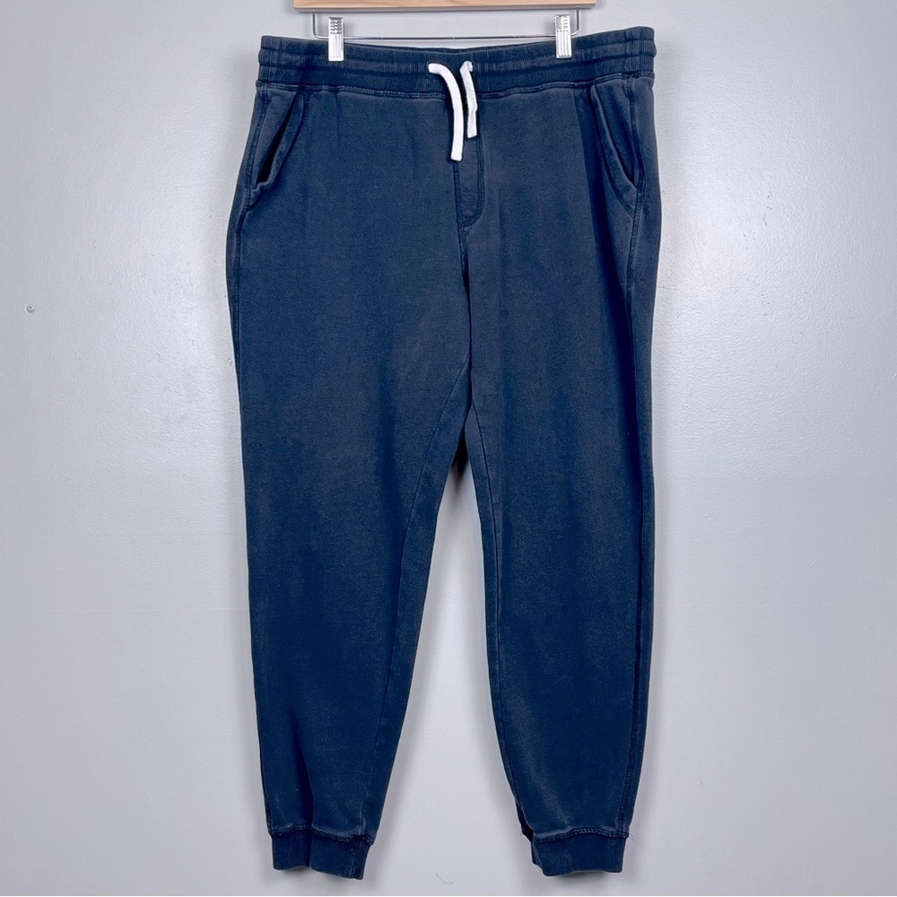 Marine Layer Men's Cotton Blend Fleece Drawstring Joggers Size XL; Athleisure